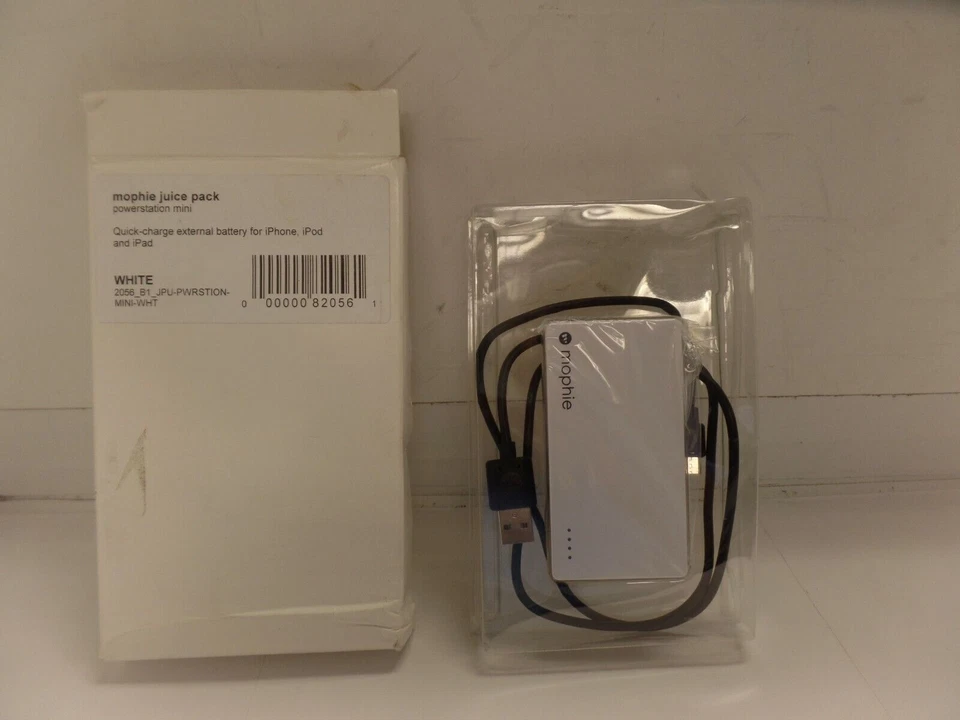 Mophie Juice Pack Powerstation Mini 3.000 mAh Para Tabletas/Smartphones USB Blanco Foto 1 de 4