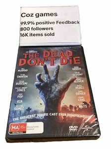 THE DEAD DON'T DIE DVD Bill Murray Iggy Pop Tom Waits Brand NEW SEALED Region 4 - Picture 1 of 2