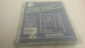 P400 Finishing Paper Pack (50) 230 x 280mm Abrasive Sanding Sheets Sandpaper - Picture 1 of 2