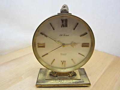 Seth Thomas Grand 1909 Model Automatic Eight Day Alarm Clock 4 Repair - Image 1 of 4