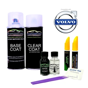VOLVO Paint Touch Up Kit, 1 fl oz. with Clear Coat, 100% OEM MATCH - Picture 1 of 9