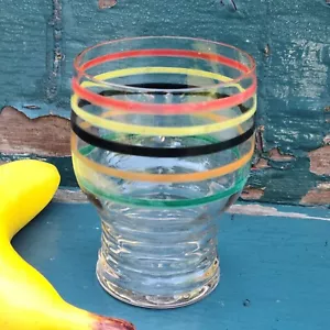 Vintage Libbey Fiesta Stripe 14-oz Tumbler - Picture 1 of 6
