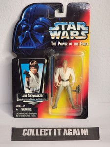 Star Wars 1995 Red Card Wave 1 Luke Skywalker Long Saber .00 c85-1