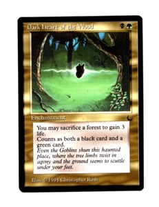 MTG Dark Heart of the Wood NM- The Dark Magic the Gathering ~ Free Shipping ~ - Picture 1 of 2