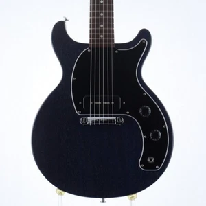 Gibson Les Paul Junior Tribute DC Blue Stain w/soft case USED - Picture 1 of 11