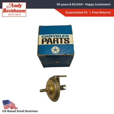 Chrysler Plymouth Dodge 1969-1970 carburador estrangulador diafragma 3685734 nuevo en stock Foto 1 de 4