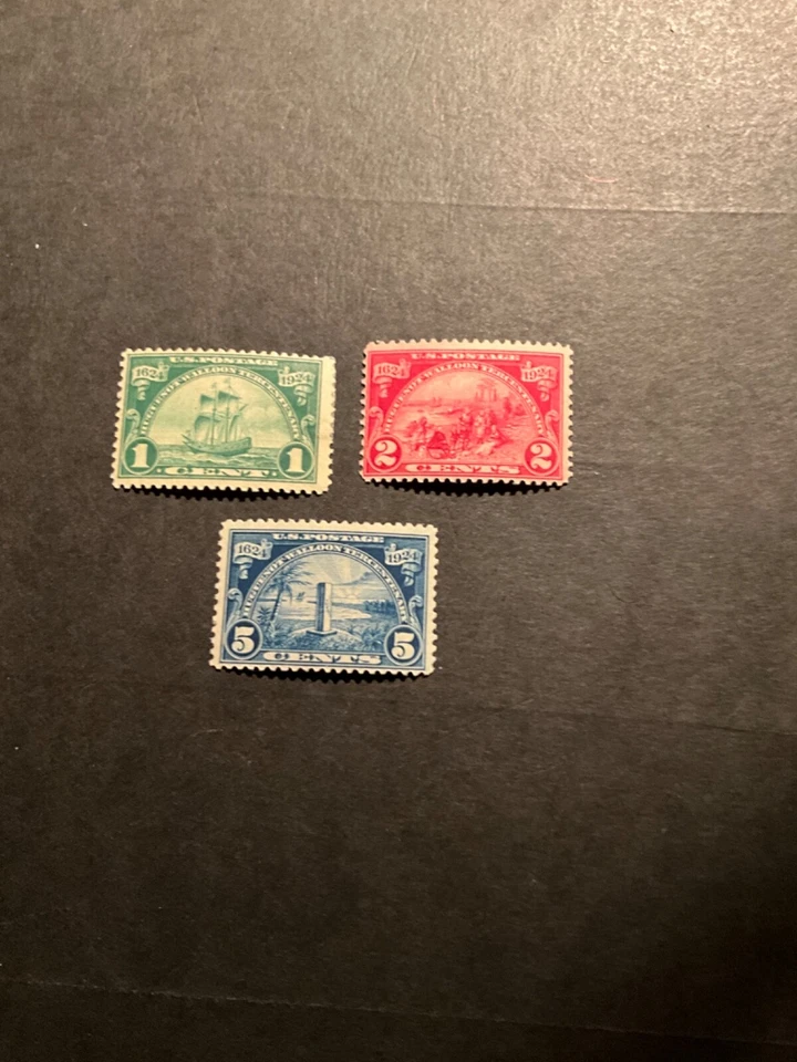 Stamps US Scott #614-6  hinged - Image 1 of 1