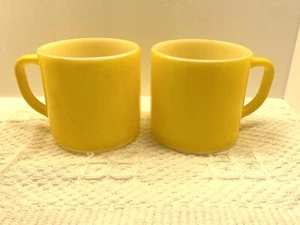 Vintage Federal Glass Yellow Mug - Picture 1 of 5