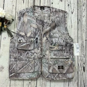 Gilet mimetico Guess x realtree collab tattico da lavoro nuovo con etichetta uomo small vestibilità rilassata - Foto 1 di 12