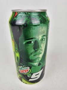Kasey KAHNE Mountain Dew Can 14oz Sports Series Can, SEALED TAB, EMPTY - Picture 1 of 7