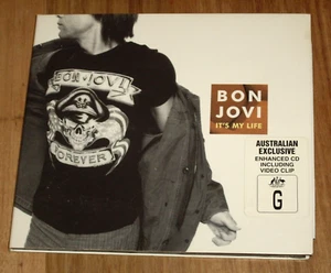 BON JOVI *OZ EXCLUSIVE 1st Press CD SINGLE ' IT'S MY LIFE ' 2000 VGC+ - Picture 1 of 3