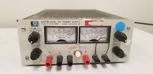 HP 6205B Dual DC Power Supply 0-40V,.3A/0-20V,.6A Unit #17 READ! - Picture 1 of 2