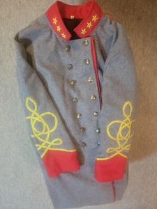 Civil war Double Breasted Frock coat CSA , Artillery Colonel - Picture 1 of 6