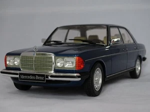 Mercedes 280E W123 Dark Blue Metallic 1977 KK SCALE 1:18 KKDC180352 Model - Picture 1 of 9