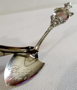 Bute Montana Gold Miner Shovel & Pan Of Gold Souvenir Spoon - Picture 1 of 6