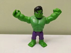Playskool Heroes Marvel Hulk Poseable Action Figure Mega Mighties Giocattolo Hasbro - Foto 1 di 8