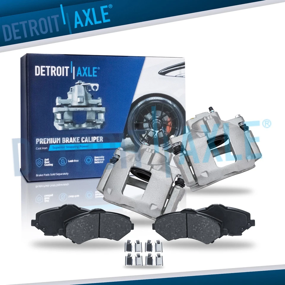 Pinzas de disco delanteras pastillas de freno para Chrysler Town and Country Dodge Grand Caravan Foto 1 de 4