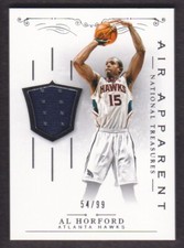 2013-14 National Treasures Basketball Air Apparent JERSEY #42 Al Horford 89/99