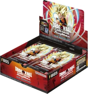 CAJA DE REFUERZO DRAGON BALL FUSION WORLD NUEVA AVENTURA FB05 SELLADA DE FÁBRICA (24ct) - Imagen 1 de 1