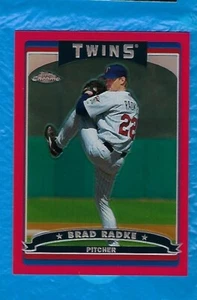 Lote 2006 Topps Rojo Cromado Refractor Bradke Tommy Murphy #/50 ¡Resistente! ¡! - Imagen 1 de 4