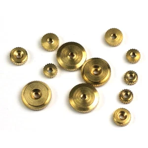 Reloj Mano NUTS x12 HERMLE American Métrica Relojeros Piezas Reparaciones Mezclado Nuevo - Imagen 1 de 4