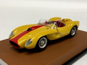 1/43 Tecnomodel Ferrari 250 Testa Rossa 1956 Yellow Red Stripe #01/40 TA 137 - Picture 1 of 7