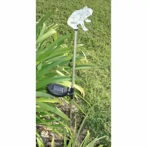 2 pcs Frog Garden Solar Stake Light Outdoor Landscape Color Change Light - Picture 1 of 3
