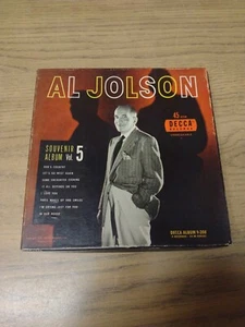 1951 AL JOLSON Souvenir Album Vol 5. - 4 record set 45 rpm DECCA - Picture 1 of 2