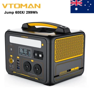 VTOMAN Jump 600X Portable Power Station 600W Solar Generator LiFePO4 Battery AU - Picture 1 of 9