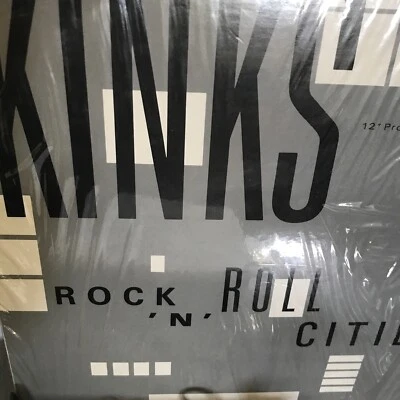 The Kinks – Rock 'N' Roll Cities 12" Vinyl 1986 MCA Promo excellent Condition. - Image 1 of 2