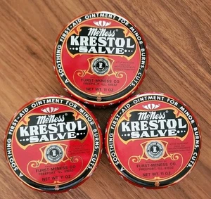 ¡Nuevo! Ungüento McNess Krestol original descontinuado lata grande 11 oz envío con hielo seco - Imagen 1 de 4