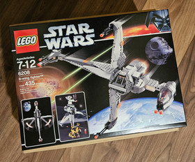 LEGO #6208 STAR WARS Ep. 6 Rebel B-WING FIGHTER set 435 pcs. 2006 MISB brand NEW