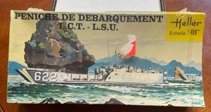Peniche De Debarquement LST LCT - Heller escala 1/400 kit de envío sin montar #4099 - Imagen 1 de 4
