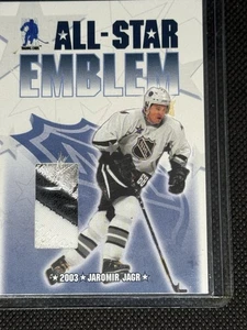 2003-04 BAP In the Game All-Star Emblem Jaromir Jagr #ASE-8 (3-Color) - Picture 1 of 3