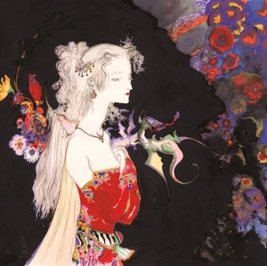 Final Fantasy OSCILLARIA Yoshitaka Amano Numbered 24" x 36" Giclée Print x/250 - Picture 1 of 1