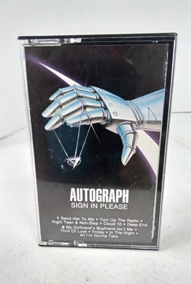 Autograph – Sign In Please Cassette 1984 RCA AFK1-5423 Glam Metal - EXCELLENT! - Image 1 of 4
