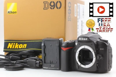 [Almost Unused] NIKON D90 BODY ONLY (SHUTTER COUNT 50 , Disp : English) JAPAN - Image 1 of 4