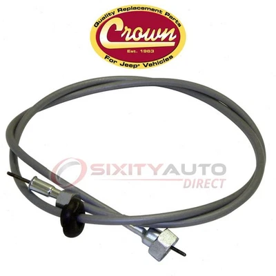 Crown Automotive Speedometer Cable for 1959-1975 Jeep CJ6 - Electrical rd Foto 1 de 4