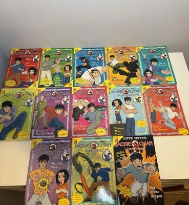Jackie Chan Adventures Volumes 1-12 & Super Special Day of the Dragon Book Lot - Image 1 of 4