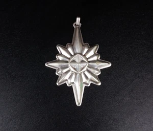 VTG 1978 Reed & Barton Sterling Silver Christmas Star Ornament 2.5" .925 - Picture 1 of 4