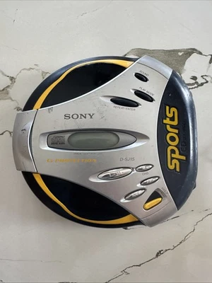 Reproductor Walkman CD Sony Sports D-SJ15 Discman protección G funcionando Foto 1 de 4