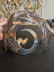 Studio Original Signed And Numbered Metallic Lizard - Picture 1 of 8