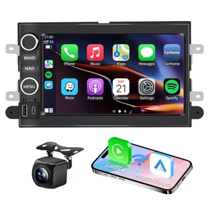 64G Car Stereo Radio GPS Navi Carplay For Ford Escape 2008 2009 2010 2011 2012 - Foto 1 di 16