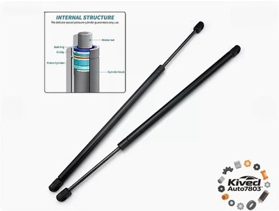 Pair Rear Tailgate Lift Support Strut Shock For Land Rover Range Rover 2006-12 Foto 1 de 4