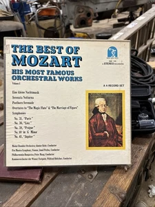 4LP Box MOZART Orchestral Music, Symphonies, Overtures MAAG PERLEA KEHR BOTTCHER - Picture 1 of 8