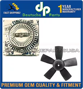 COOLING FAN BLADE + FAN CLUTCH KIT for BMW E28 E30 E36 318i 325 325i 528i L6 M5 - Picture 1 of 1