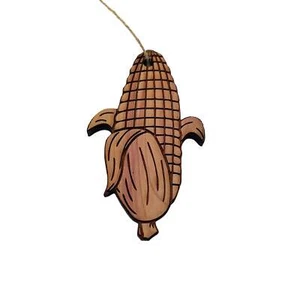 Corn on the cob - Cedar Ornament - Picture 1 of 3