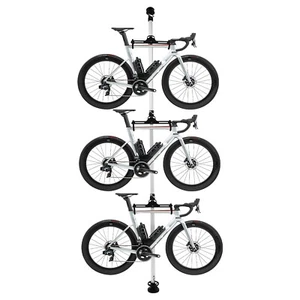 3 Supporto Portabici Portabici, Portabici Verticale Libera Installazione Porta Fino a 30 kg - Foto 1 di 19