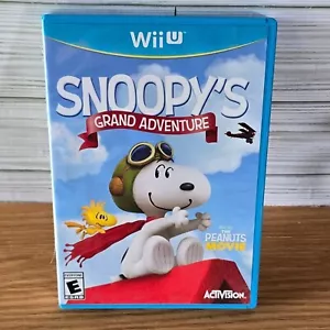 Snoopy's Grand Adventure Nintendo Wii U Videojuego Peanuts Película 2015 M13 - Imagen 1 de 9