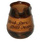 Royal Doulton Pitcher Or Jug "drink Faire, Don't Swaire" 1760, 5" Tall 2249